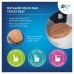 Croydex Rutland Flexi-Fix Soft Close Wooden Toilet Seat - Natural Wood