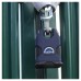 Squire High Security Closed Shackle Padlock - 16 x 16mm Shackle - Keyed to Differ - Blue