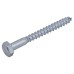 Coach Screw - M10 x 100mm - Zinc Plated - Pack of 5