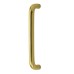 Exel 19mm D-Bar Door Pull Handle - Bolt Fix - 225mm Centres - Polished Brass