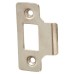 Exel Budget Tubular Latch - 78mm Case - 57mm Backset - Square - Nickel Plated