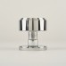 Jedo by Frelan Step Mortice Door Knob - 60mm Rose Diameter - Polished Chrome