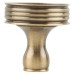 Heritage Brass by M Marcus Venetian Round Cabinet Knob - 32mm Diameter - Antique Brass