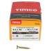 TIMCO Solo Chippy Pozi Countersunk Wood Screws - 5.0 x 30mm - Yellow Zinc - Pack of 200