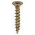 TIMCO Solo Chippy Pozi Countersunk Wood Screws - 5.0 x 30mm - Yellow Zinc - Pack of 200