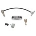 Jackloc Pro-5 Key-Locking Cable Window Restrictor – Chrome 