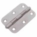 Loose Pin Radius Steel Butt Door Hinge - 75 x 50mm - Zinc Plated - Pair