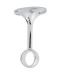 Rothley 19mm Hanging Rail Centre Bracket - Polished Chrome 