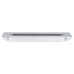 Exel Rectangular Flush Cabinet Pull Handle - 139 x 39mm - Polished Chrome