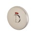 Exel Bathroom Turn & Release with Indicator - 52mm Diameter - Polished Stainless Steel