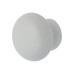 Hampstead Ceramic/Porcelain Round Cabinet Knob - 35mm Diameter - White