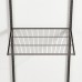 elfa Garage+ Storage Top Track System - Click In Ventilated Wire Shelf - 607 x 507mm - Matt Grey