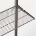 elfa Garage+ Storage Top Track System - Click In Ventilated Wire Shelf - 607 x 507mm - Matt Grey
