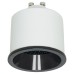 Forum Inlight Anti-Glare 4.8W GU10 LED Dimmable Spotlight Lamp - 4000K Cool White - Black