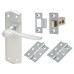 Exel Rome Latch Door Handle Kit - Satin Chrome