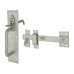 Heavy Duty Council Pattern Suffolk Gate Thumb Latch - 203 x 44mm - Galvanised