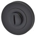 Serozzetta by Carlisle Brass Varese Bathroom Turn & Release - 50mm Diameter - Matt Black