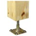 Simpson Strong Tie PPRC Adjustable Elevated Post Base for 100-200mm Posts - 100-150mm Height