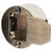 Jigtech Smartlatch Pack - 57mm Backset - 3 x Ball Bearing Hinges - Matt Antique Brass