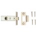 Exel Budget Tubular Latch - 65mm Case - 44mm Backset - Square - Nickel Plated