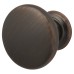 Crofts & Assinder Monmouth Round Cabinet Knob - 32mm Diameter - American Copper