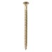 TIMCO Solo Chippy Pozi Countersunk Wood Screws - 5.0 x 80mm - Yellow Zinc - Pack of 200