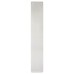 Exel Aluminium Plain Finger Plate - 600 x 100 x 3mm - Satin Anodised