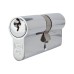 Eurospec 5 Pin 70mm Euro Double Cylinder - 35 + 35mm - Polished Chrome - Keyed to Differ