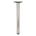Rothley Adjustable Worktop Support Breakfast Bar Table Leg - 60 x 710mm - Brushed Nickel - Pack of 4