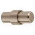 Exel Collared T-Bar Cabinet Knob - 60 x 32mm - Satin Stainless Steel
