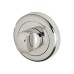 Exel Bathroom Turn & Release - 50mm Diameter - Polished Chrome
