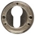 Exel Escutcheon - 50mm Diameter - Euro - Polished Nickel