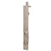Exel Lever Action Flush Bolt - 200 x 19mm - Satin Nickel
