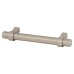 Exel 14mm Collared T-Bar Cabinet Pull Handle - 128mm Centres - Satin Stainless Steel