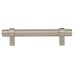 Exel 14mm Collared T-Bar Cabinet Pull Handle - 128mm Centres - Satin Stainless Steel