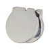 Budget Lock Escutcheon and Sprung Cover - 27mm - Polished Chrome