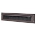 Exitex Brush Seal Interior Letter Tidy With Flap - 343 x 80mm - Brown