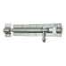 Medium Duty Cranked Hook & Band Gate Hinge Kit with Suffolk Gate Latch - 600mm - Galvanised