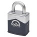 Squire Warrior Open Shackle Padlock - 45mm Body - 20 x 20mm Shackle - Blue