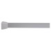 Croydex Shower Rail - Straight - Professional Profile - 800-1830mm Length - Silver