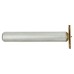 Concealed Chain Door Closer - Square Plate - Polished Brass