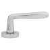 Exel Polished Chrome Door Handles on Round Rose - Eloise Range 