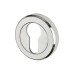Serozzetta by Carlisle Brass Escutcheon - 50mm Diameter - Euro - Polished Chrome