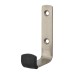 Cubicle Coat Hook - 12-13mm Panels - 304 Stainless Steel