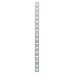 Exel Flat Bookcase Strip - 1829 x 19mm - Satin Chrome Plated (On Solid Brass)