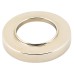 From The Anvil Polished Nickel Door Handles on Round Rose - Avon Range 