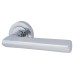 Exel Emily Latch Door Handle on Rose Kit - Polished Chrome