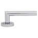 Exel Emily Latch Door Handle on Rose Kit - Polished Chrome
