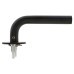 Jigtech Matt Black Door Handles on Round Slim Rose - Schema Syfte Range 