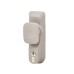 Briton 1413.KE.SE Outside Access Device - Rectangular Knob - Silver